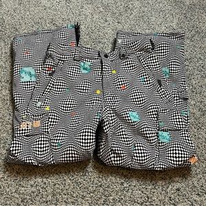 Boy’s Burton Snow Pants Ski Snowboard Checkered